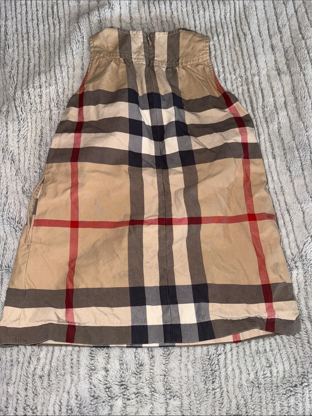 Burberry Plaid Kids Dress